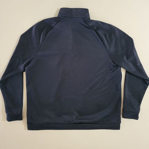 Nike Women's Black DRI-FIT Quarter Zip Long Sleeve Pullover Top - Picture 13 of 13